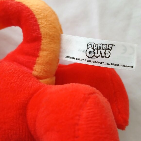 Stumble Guys Inferno Plush Dragon Red and Yellow 8" - Picture 10 of 14